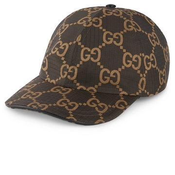 Gucci GG Ripstop Brown Baseball Cap