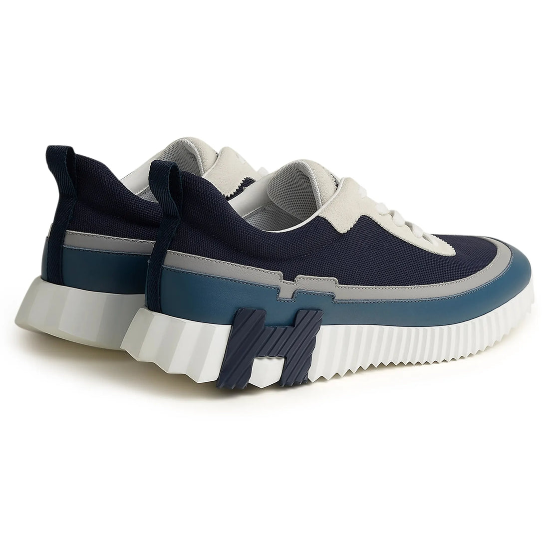 Hermès Paris Bouncing Sneaker Blue Grey White