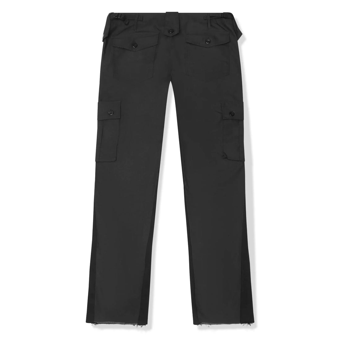 Jeanius Bar Atelier Custom Black Cargo Pants