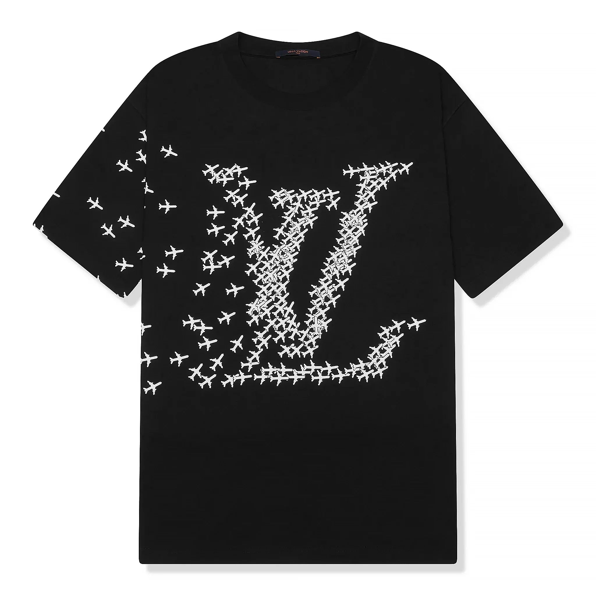 Louis Vuitton 2054 Planes Black T Shirt