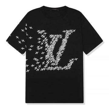 Louis Vuitton 2054 Planes Black T Shirt