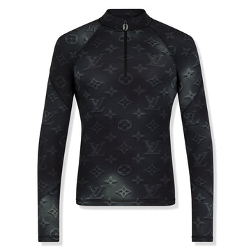 Louis Vuitton 2054 Technical Half Zip Long-Sleeved Top