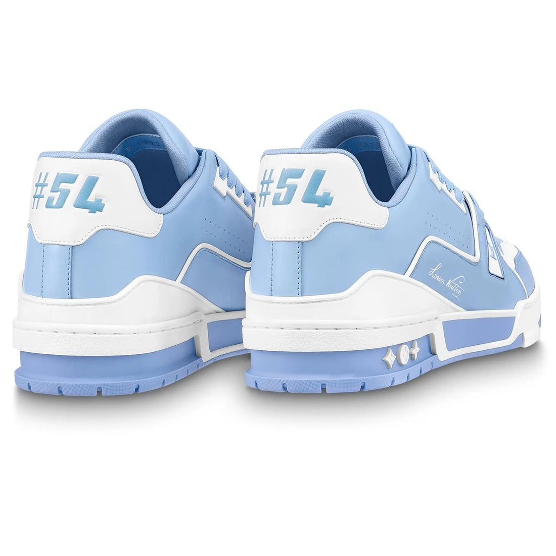 Louis Vuitton LV '54' Trainer Light Blue White Sneaker