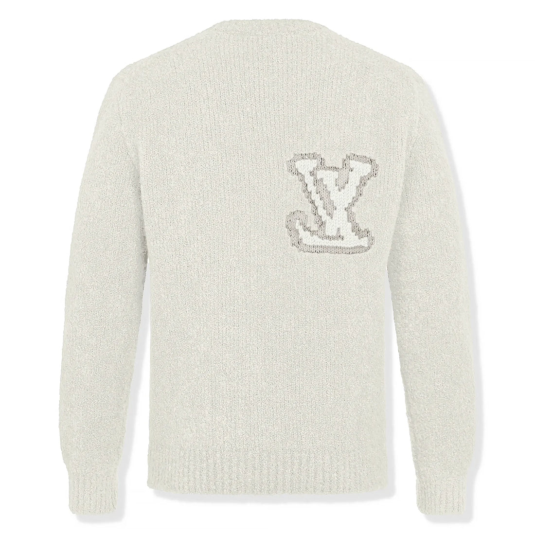 Louis Vuitton LV Instarsia Wool Milk White Knit