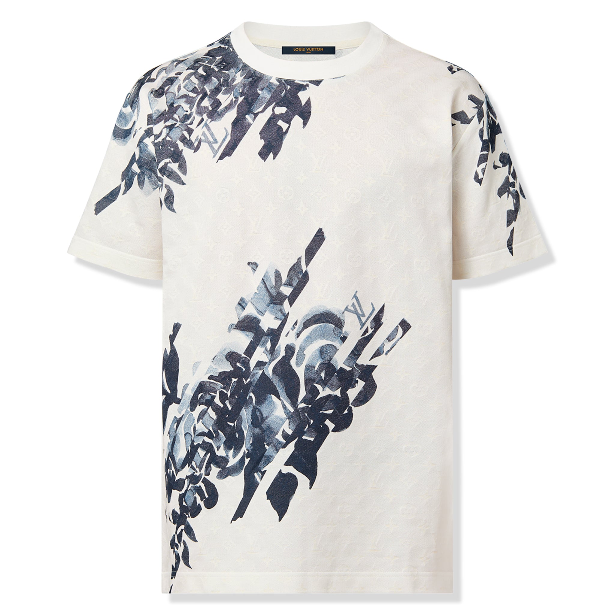 Louis Vuitton Monogram Cotton Piqué White T Shirt