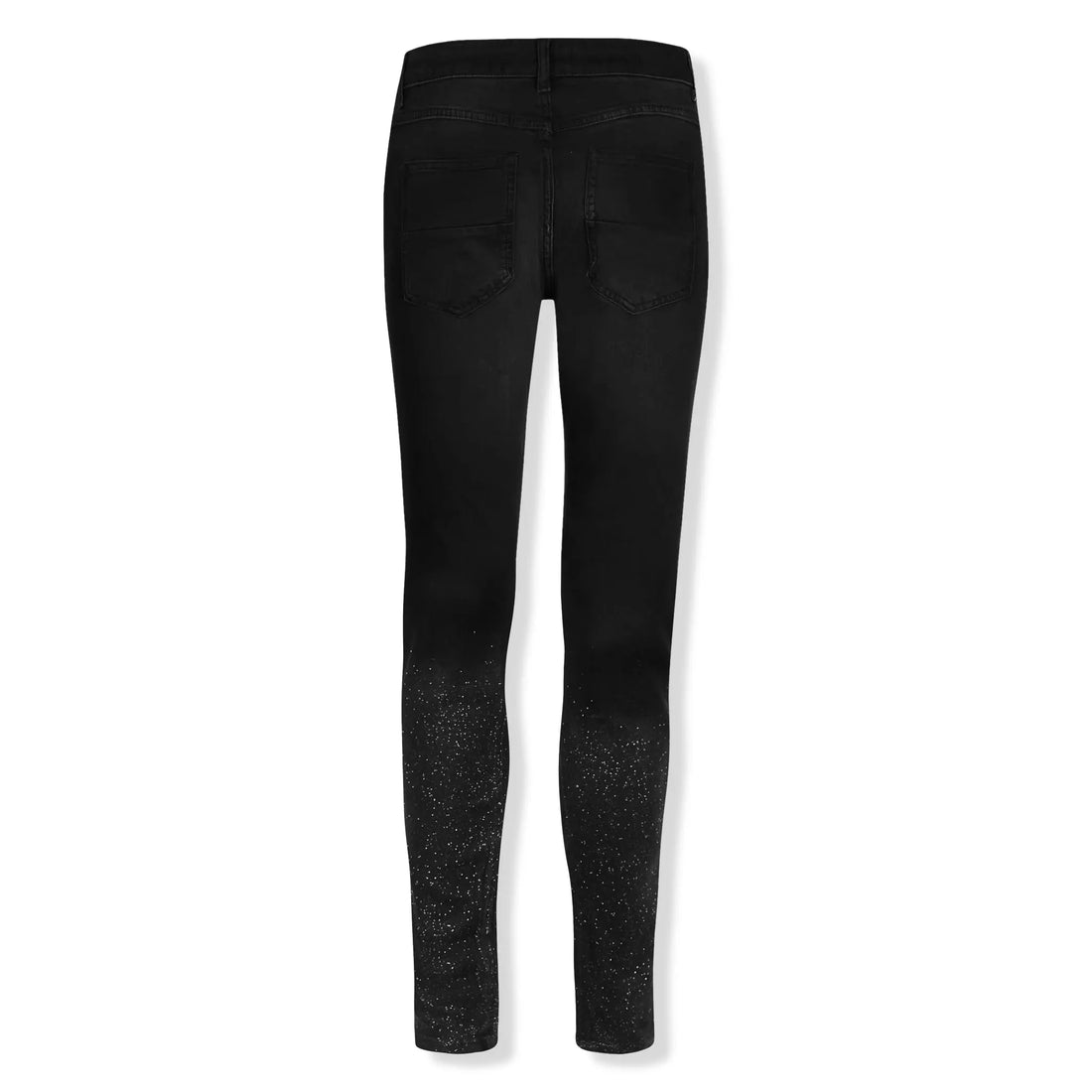 Lusso Sparkled Denim Jet Black Jeans