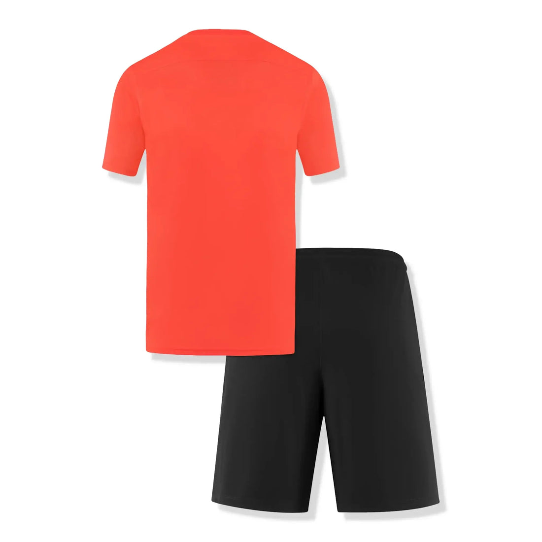 Nike Dri-FIT Park III Bright Crimson Black T Shirt & Shorts