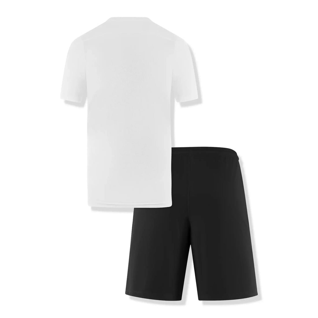 Nike Dri-FIT Park III White Black T Shirt & Shorts