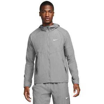 Nike Miler Repel Grey Windbreaker