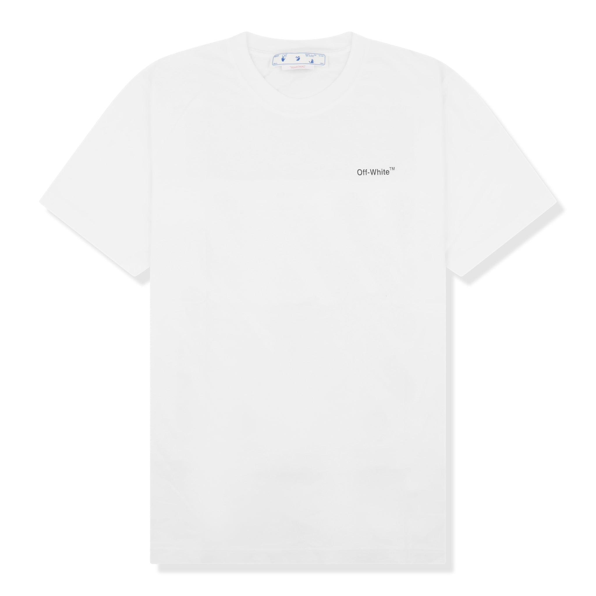 Off-White Waves Diagonals White T Shirt