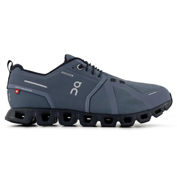 On Running Cloud 5 Waterproof Metal Navy