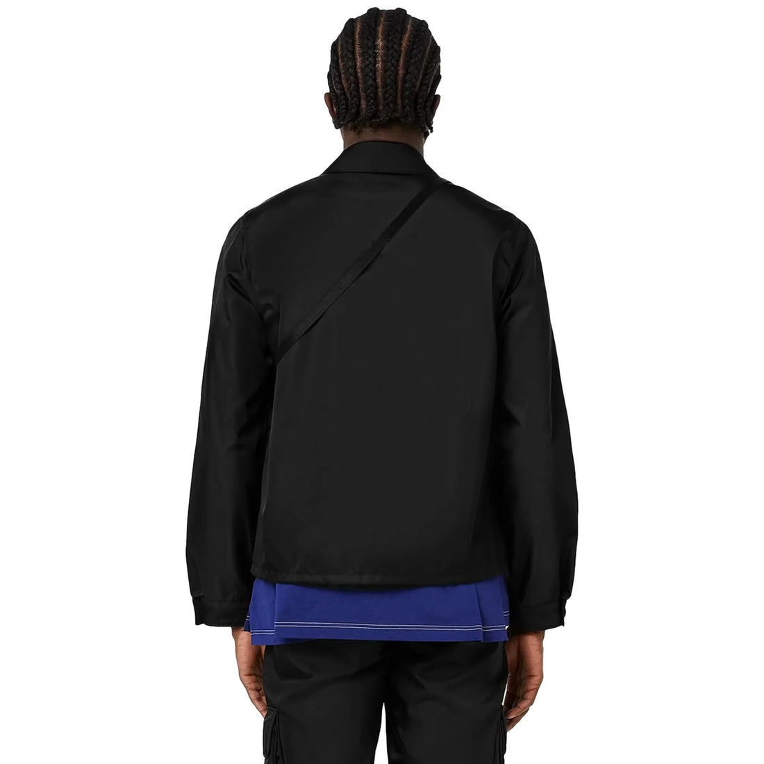 Prada Re-Nylon Blouson Black Jacket