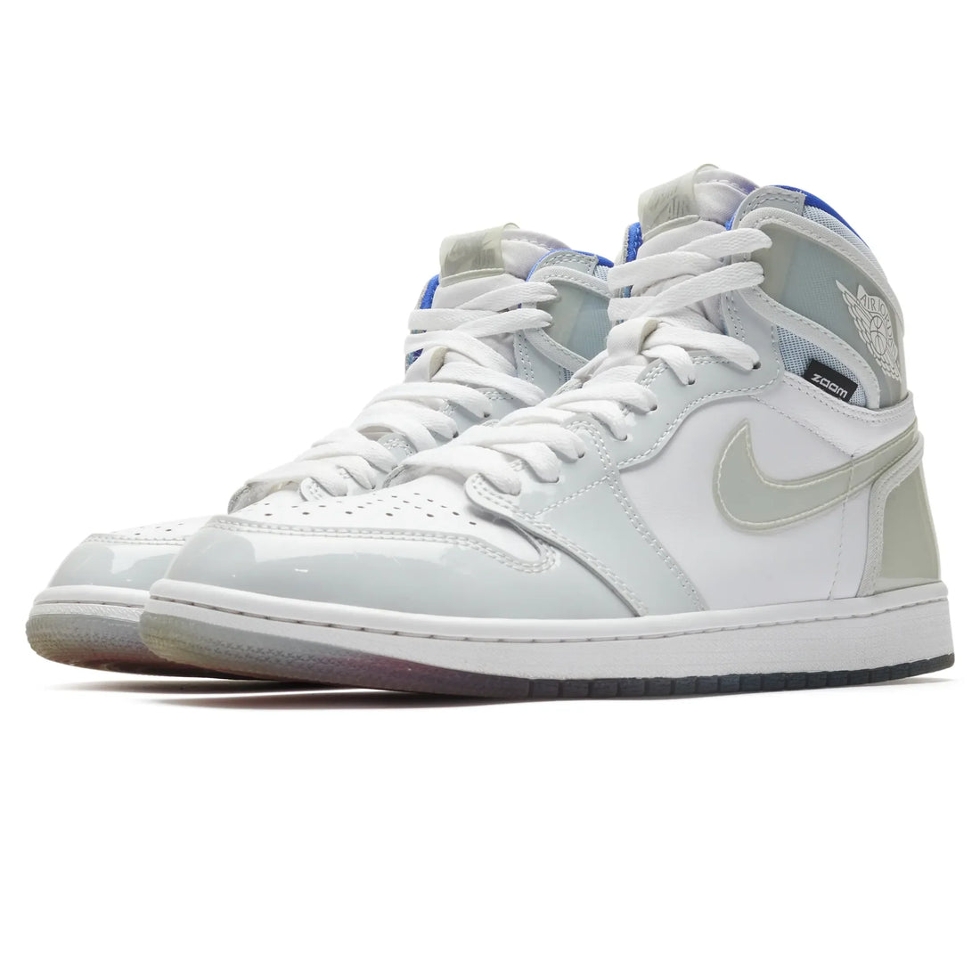 Preloved - Air Jordan 1 Retro High Zoom White Racer Blue