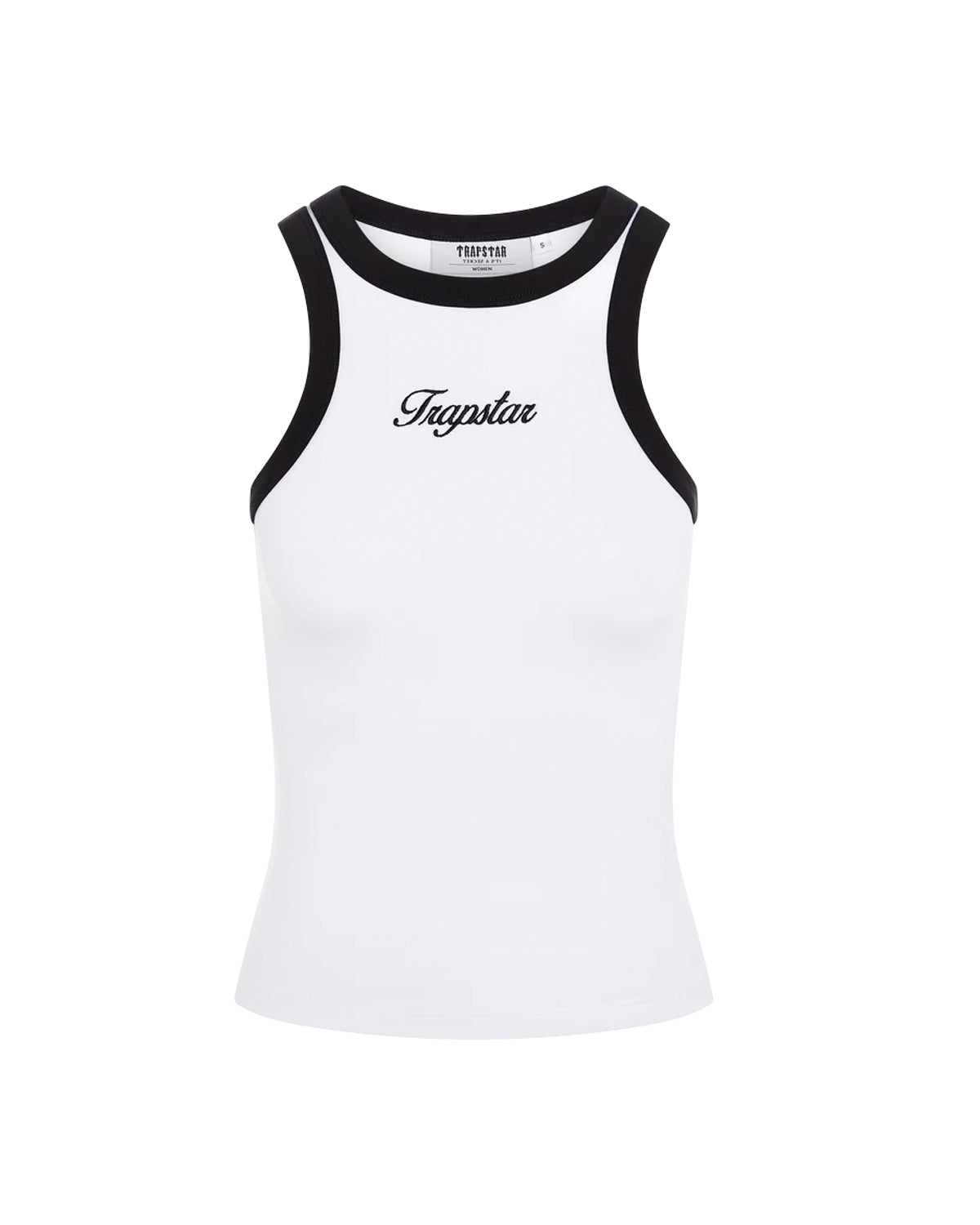 Women's Trapstar Racer Vest - White/Black