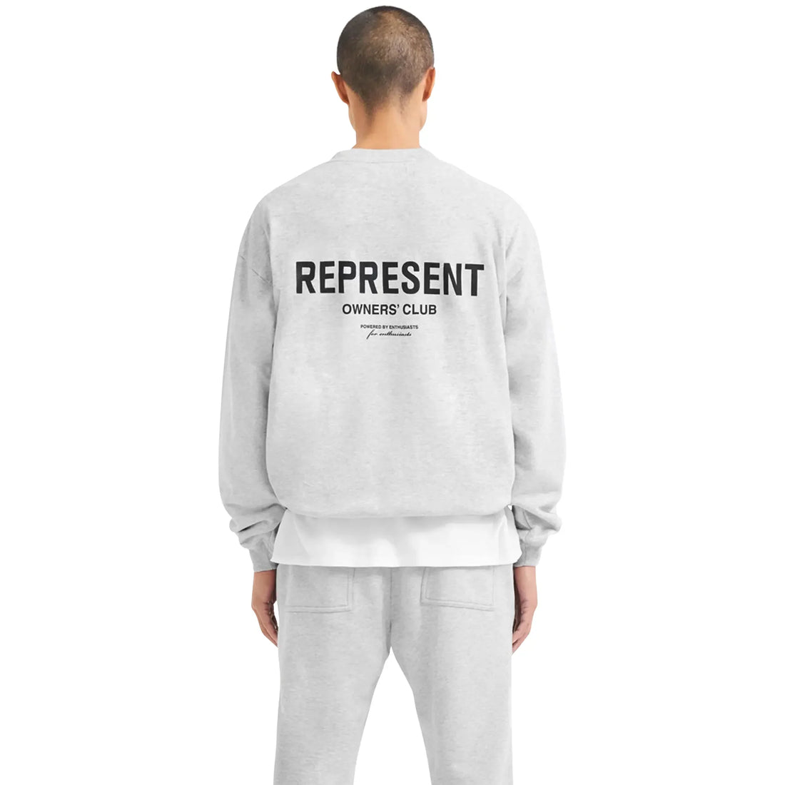 Represent Owners Club Ash Grey Sweatshirt