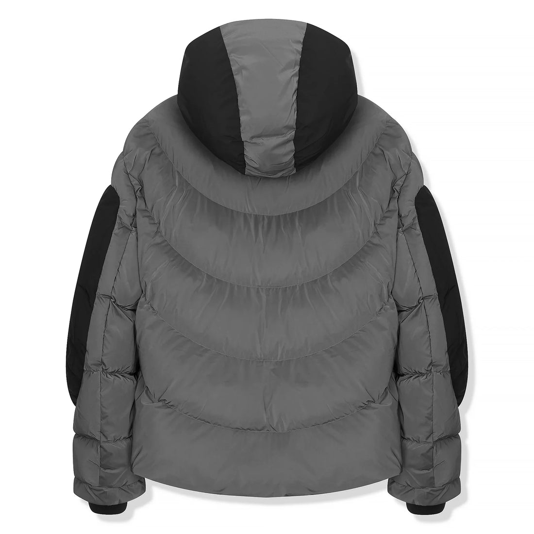 SIARR Black Grey Puffer Ski Jacket