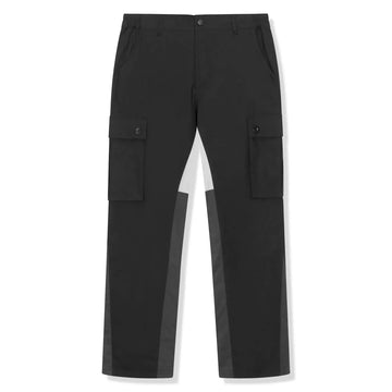 SIARR Flared Black Cargo Pants