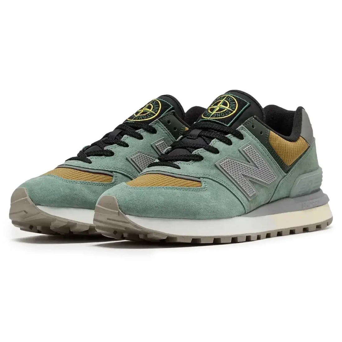 Stone Island x New Balance 574 Legacy Light Green