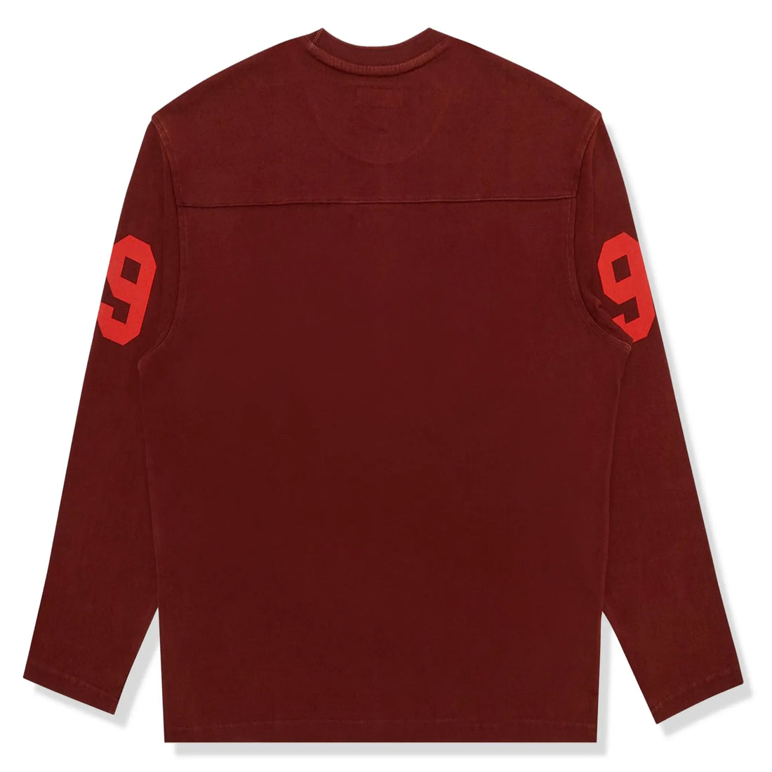 Supreme 99 L/S Maroon Football T Shirt