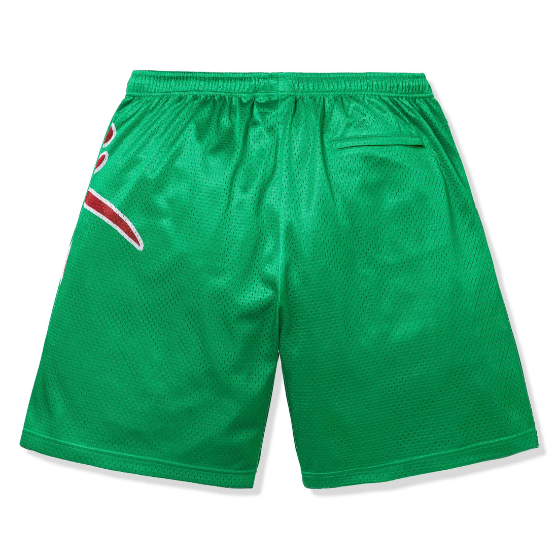 Supreme Big Script Mesh Green Shorts