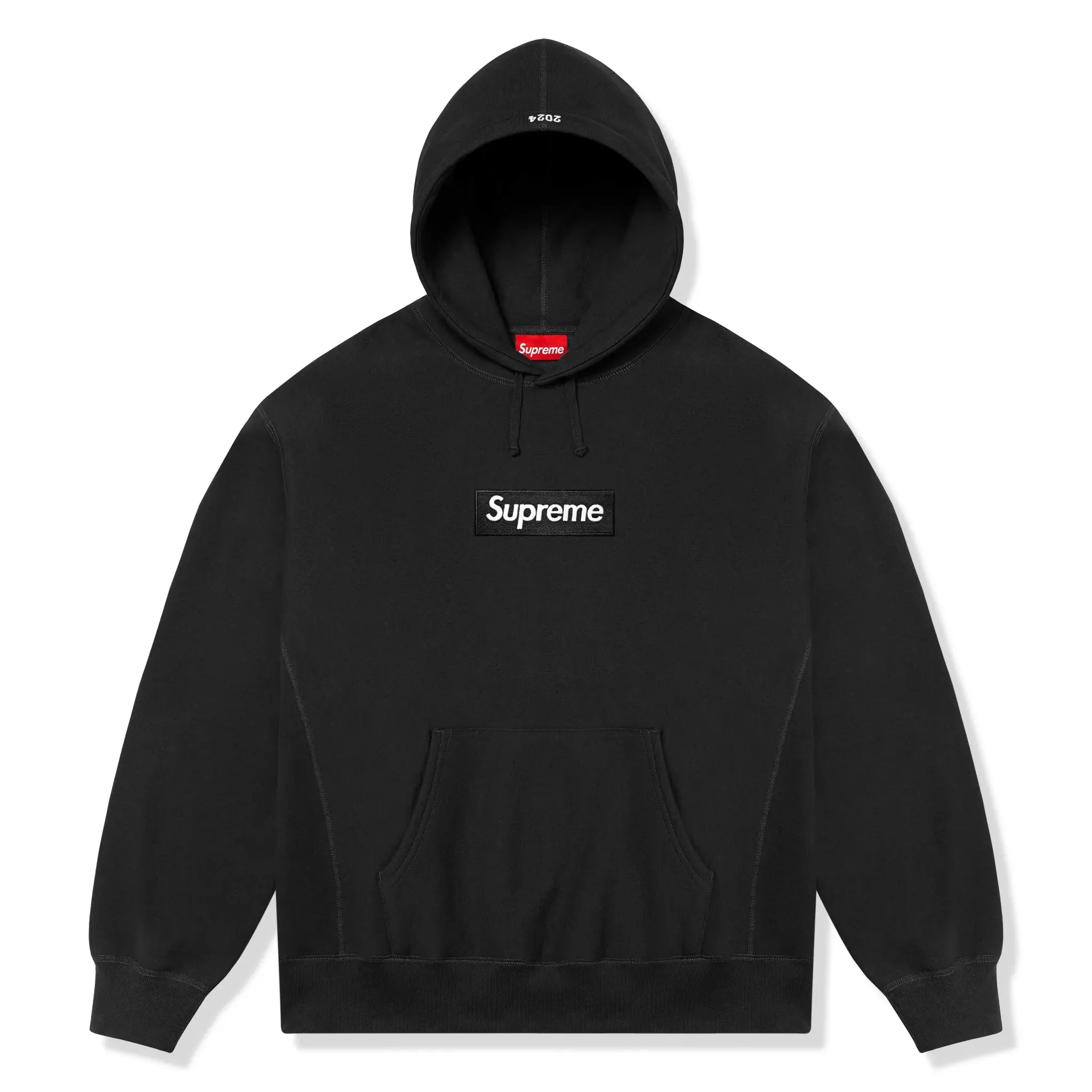 Supreme Box Logo Black Hoodie (FW24)