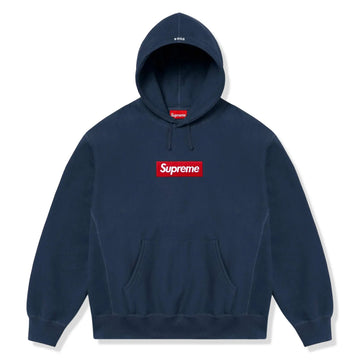 Supreme Box Logo Navy Hoodie (FW24)