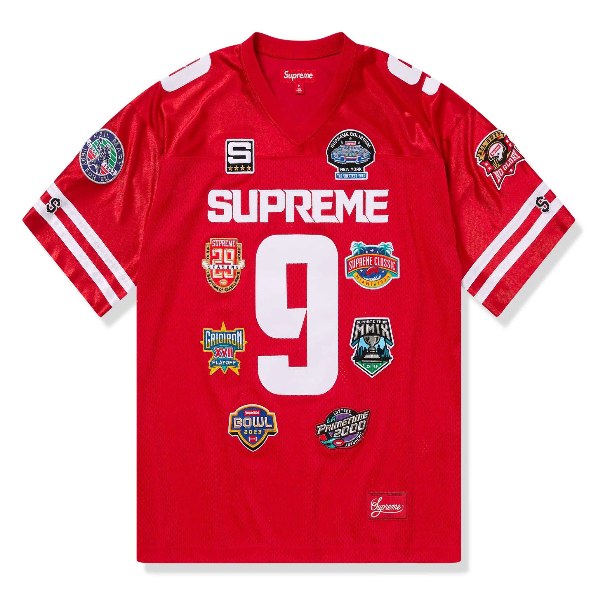 Supreme Championship Red Football Jersey (FW23)