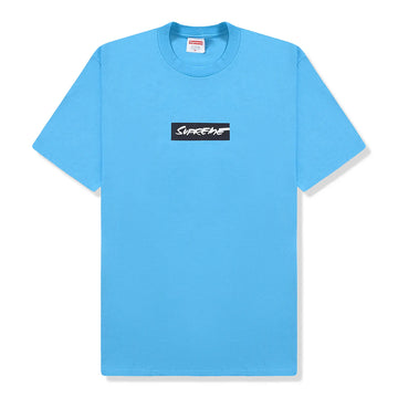 Supreme Futura Box Logo Bright Blue T Shirt