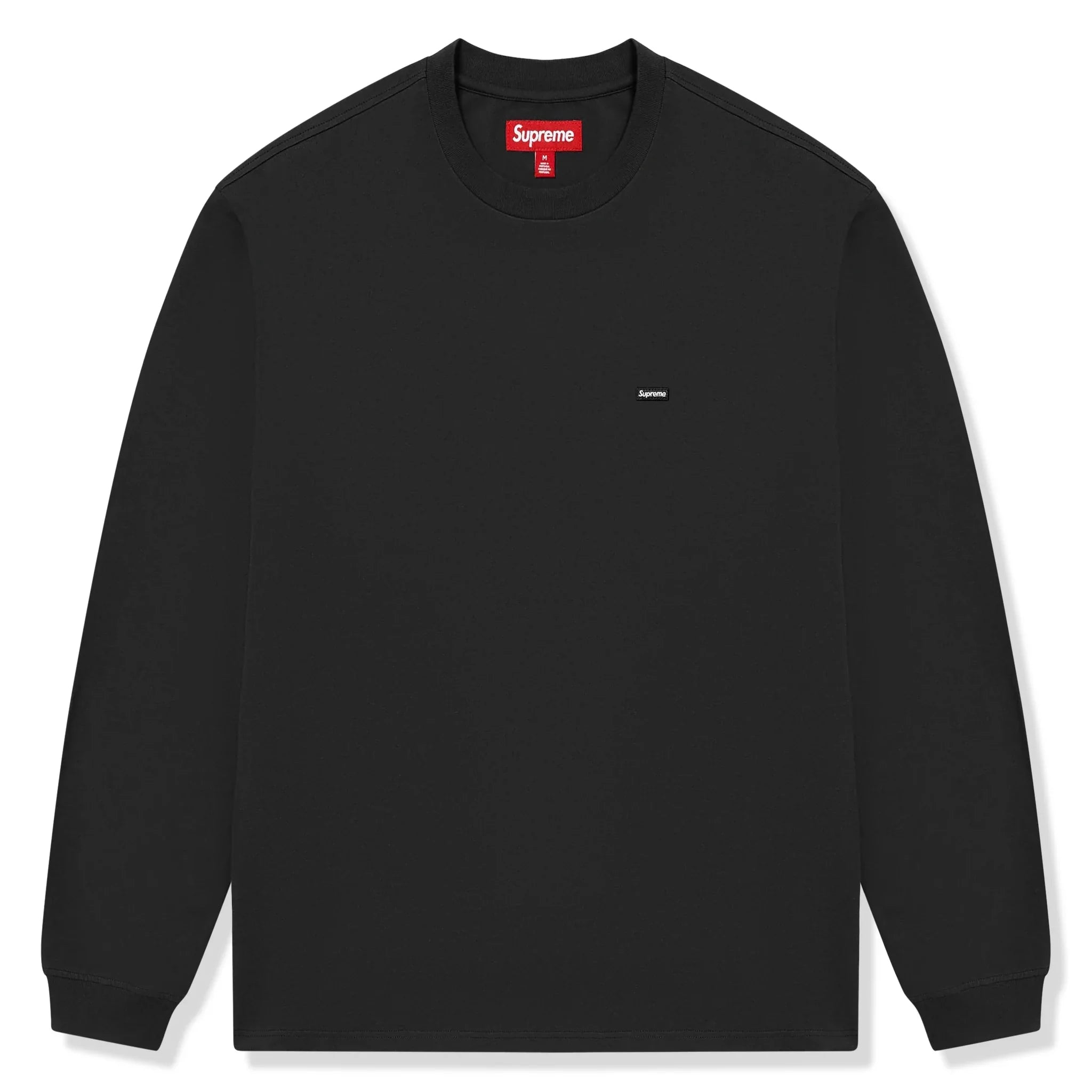 Supreme Small Box Logo L/S Black T Shirt