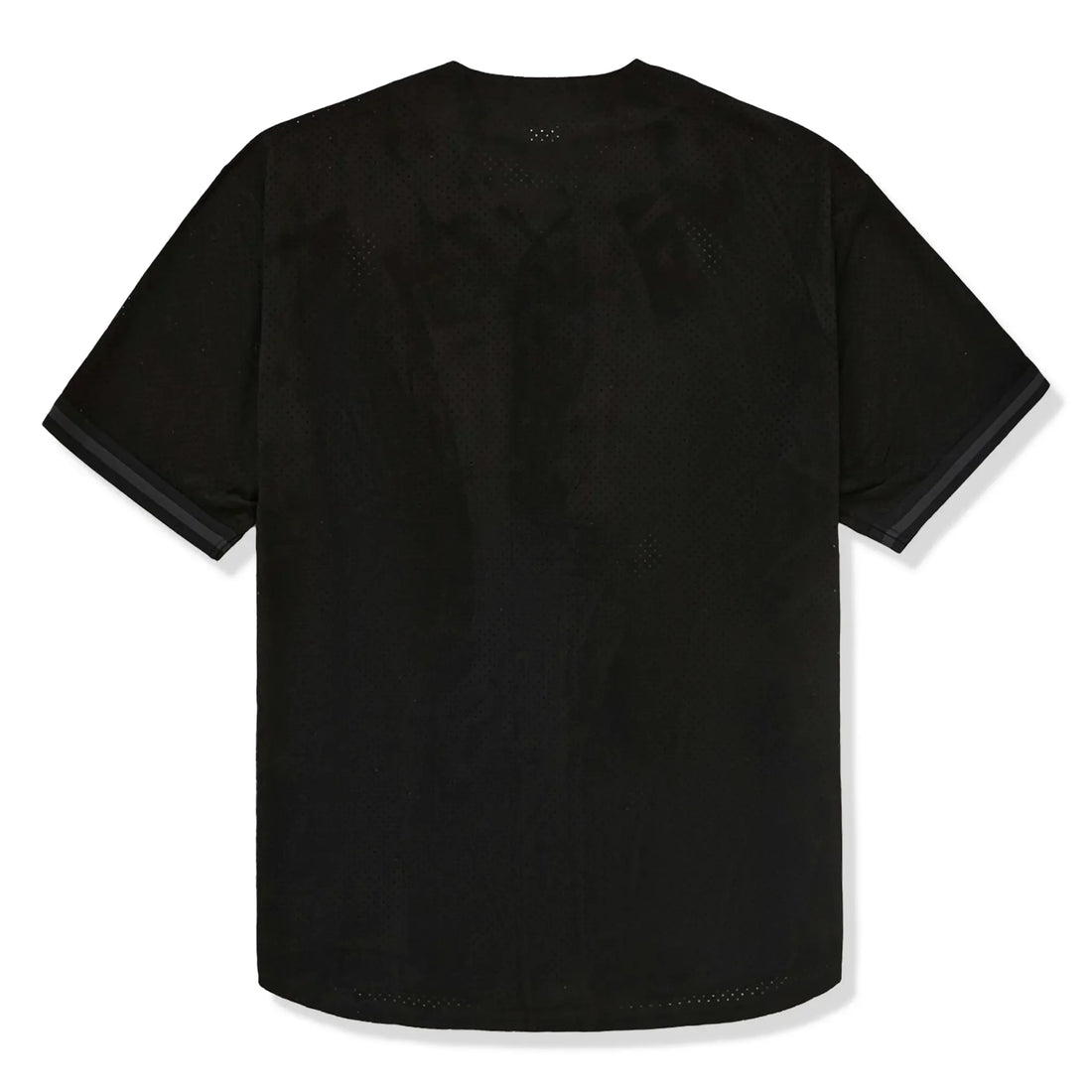 Supreme Ultrasuede Mesh Baseball Black Jersey