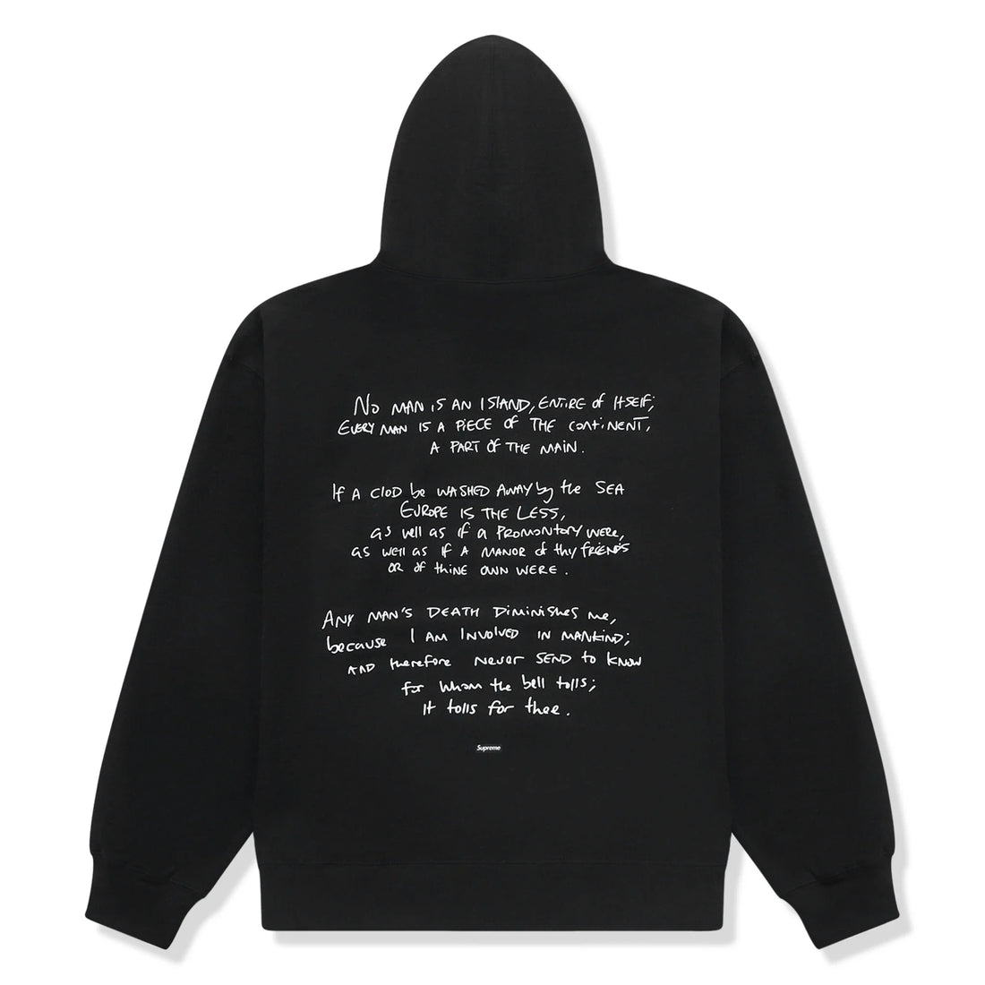 Supreme x Corteiz Rule The World Black Hoodie