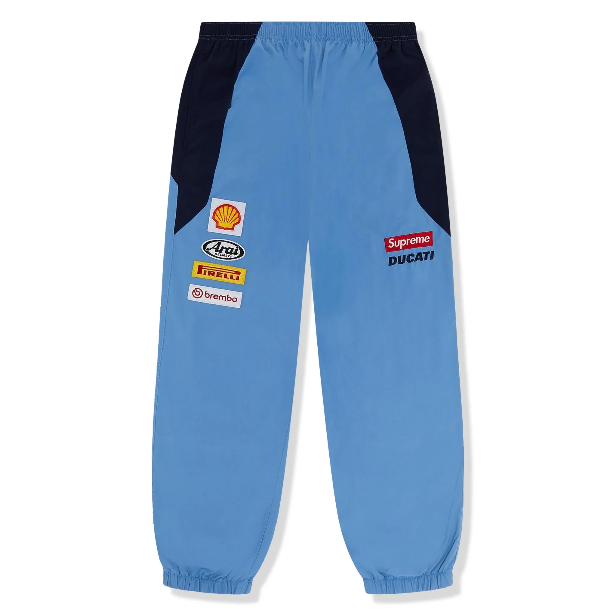 Supreme x Ducati Light Blue Track Pants