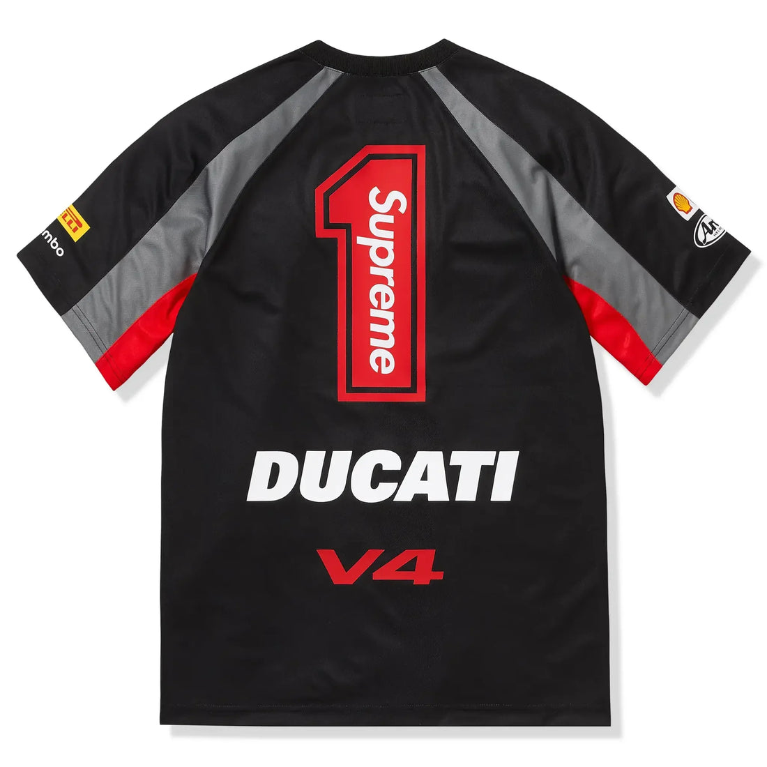 Supreme x Ducati Soccer Black Jersey