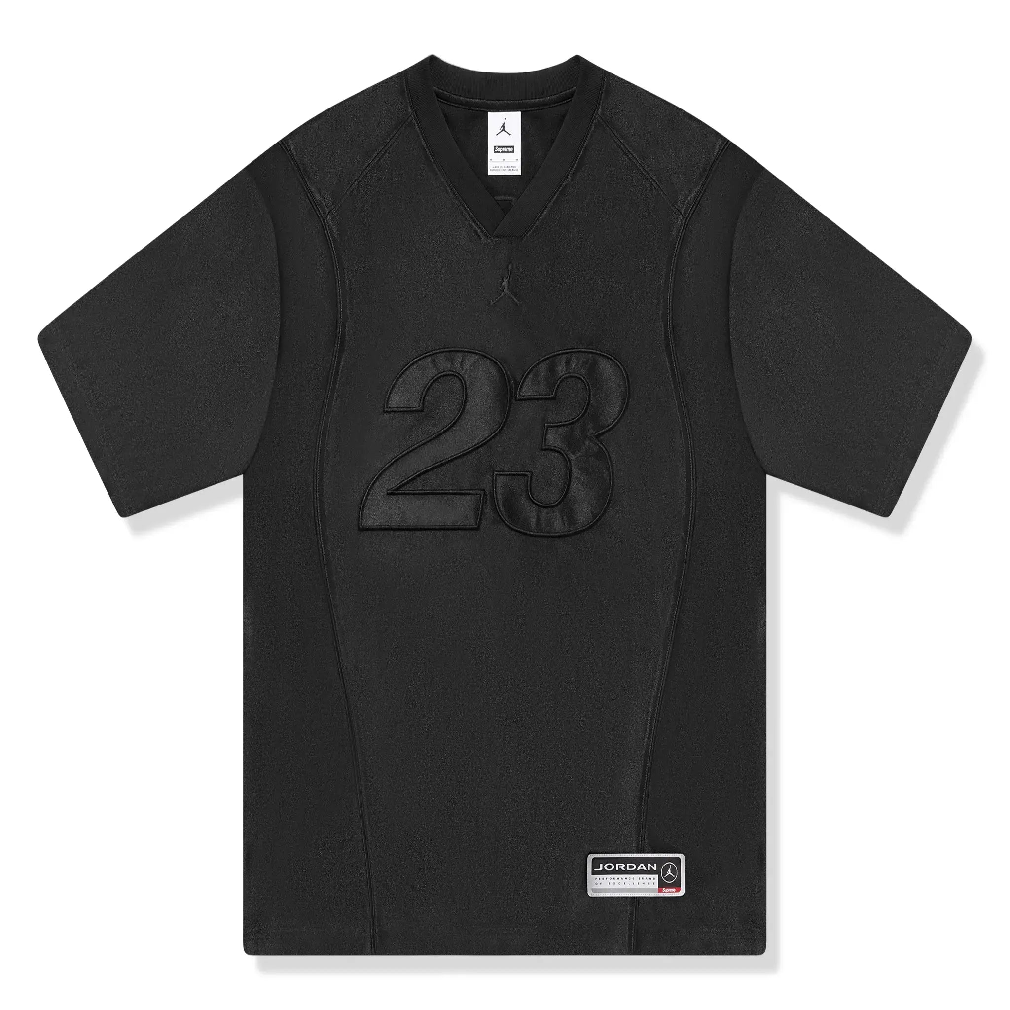 Supreme x Jordan Warm Up Black Jersey