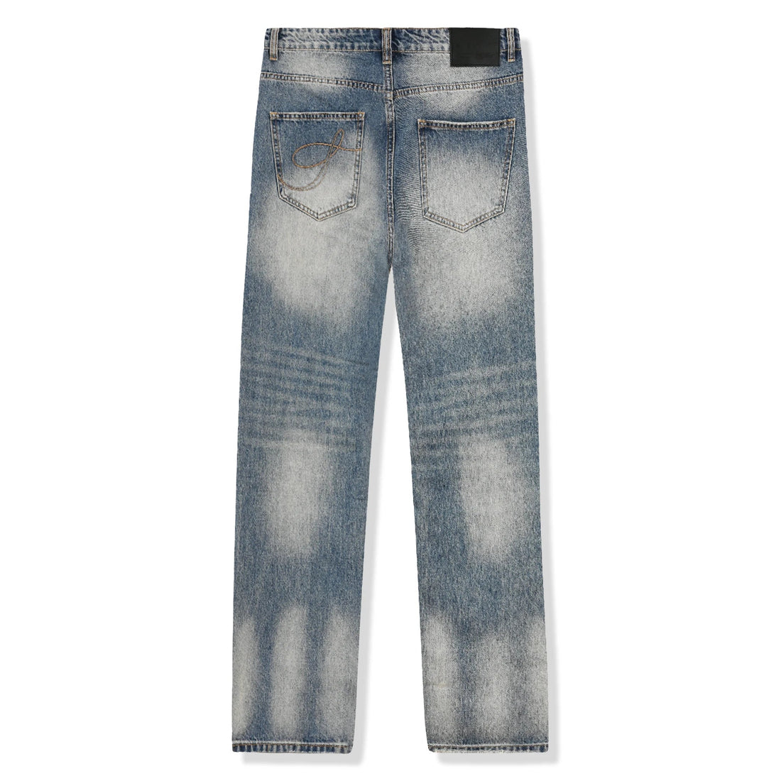 Syenti Stone Washed Jeans Blue