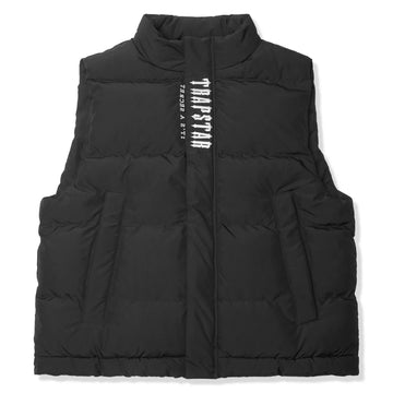 Trapstar Decoded Black White Gilet