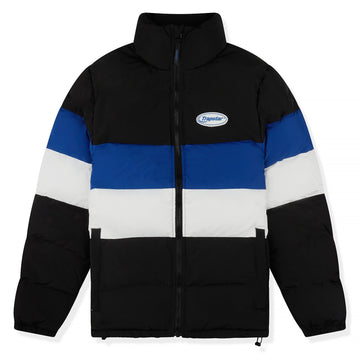 Trapstar Hyperdrive Puffer Black Blue White Jacket