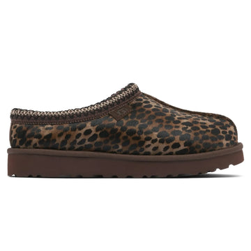 UGG Tasman Caspian Burnt Cedar Cheetah Slippers (W)