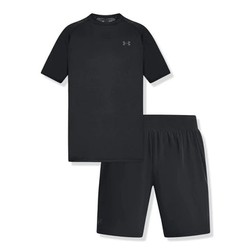 Under Armour UA Black T Shirt & Shorts